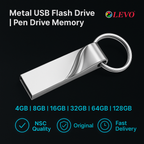 Metal USB Flash Drive 4GB 8GB 16GB 32GB 64GB 128GB Pen Drive Memory stick USB 2.0 Pendrive Creative gifts U disk