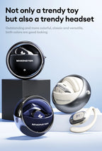Monster MQO33 Wireless Bluetooth 5.4 Earphones Dolby Immersive Sound HD Call Headphones Sports Noise Reduction Open Ear Earbuds