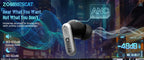 ZOMBIESCAT B5 TWS Bluetooth 5.4 Earphones 38ms Game Mode HD Call Noise Reduction Headphones 60H Long Endurance Gaming Headsets