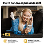 HAYLOU S30 Wireless Bluetooth 5.4 Headphones 43dB Adaptive Noise Cancelling Headsets 40mm Driver 80H Playtime Earphones