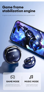 Monster MQO33 Wireless Bluetooth 5.4 Earphones Dolby Immersive Sound HD Call Headphones Sports Noise Reduction Open Ear Earbuds